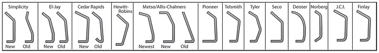 Herren Brand Rails are available in many manufactured rail styles